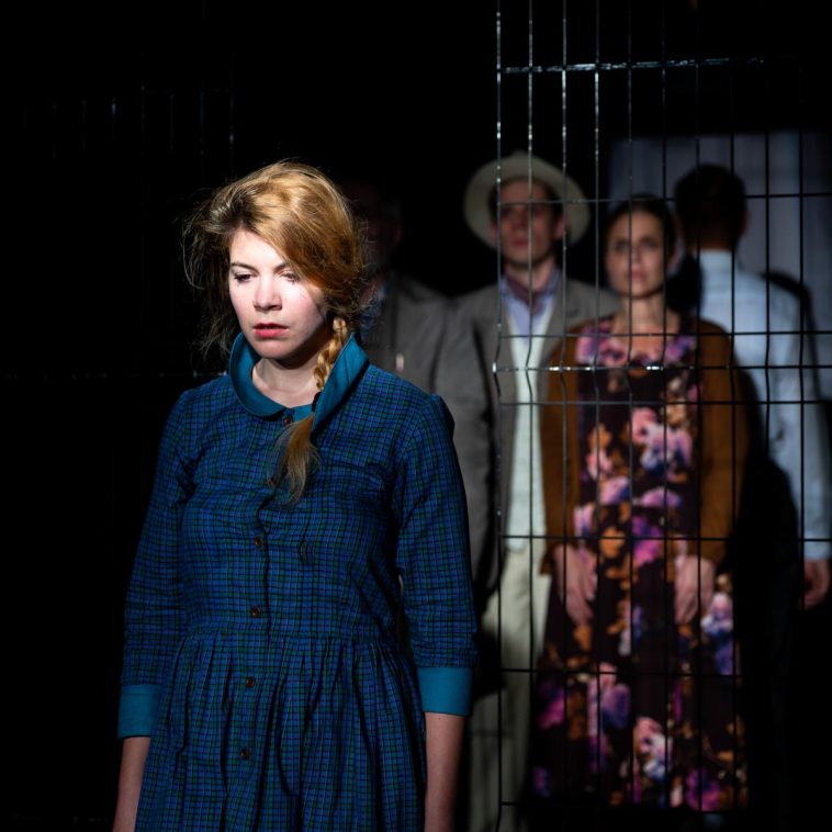 Kiss Viktória az Édes Anna címszerepében a 2022. október 5-i főpróbán