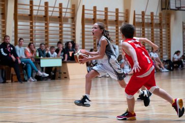 A Szarvas GFE Gyakorló egyik erőssége, Áchim Tamara a két mérkőzés során 50 pontot dobott