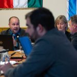 Sinka Imre polgármester és Csépainé Tóth Gabriella jegyző a 2022. október 24-i testületi ülésen