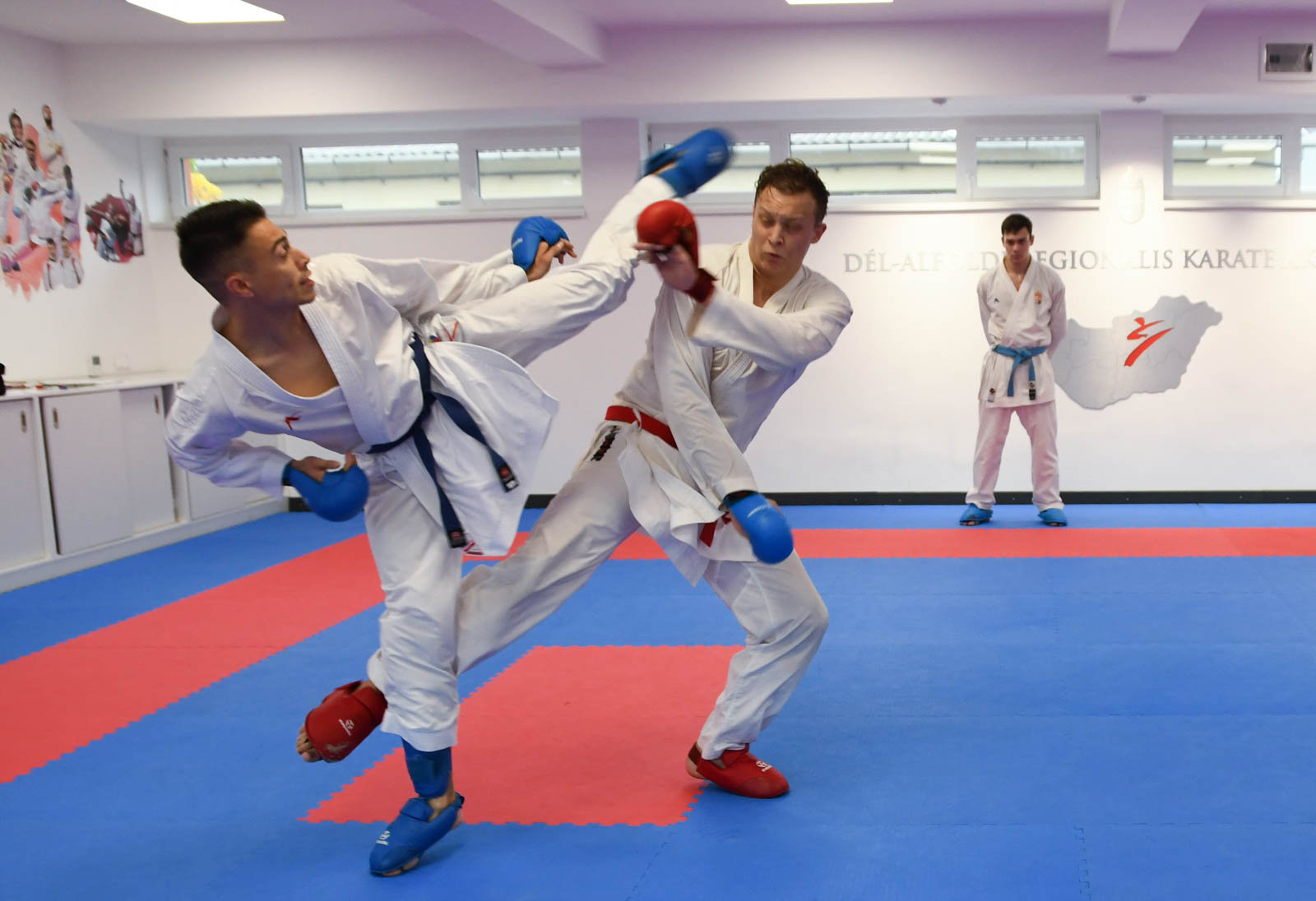 Kontrollmérkőzések a karateakadémián Newjság