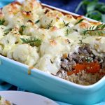 Pulykás rakott karfiol sütőtökkel és quinoával