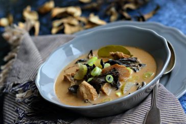 Kókusztejes pulykaleves