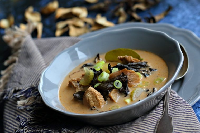 Kókusztejes pulykaleves