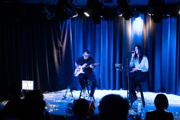 Garai László és Sadie Mulholland a Zenélünk november végi előadásán