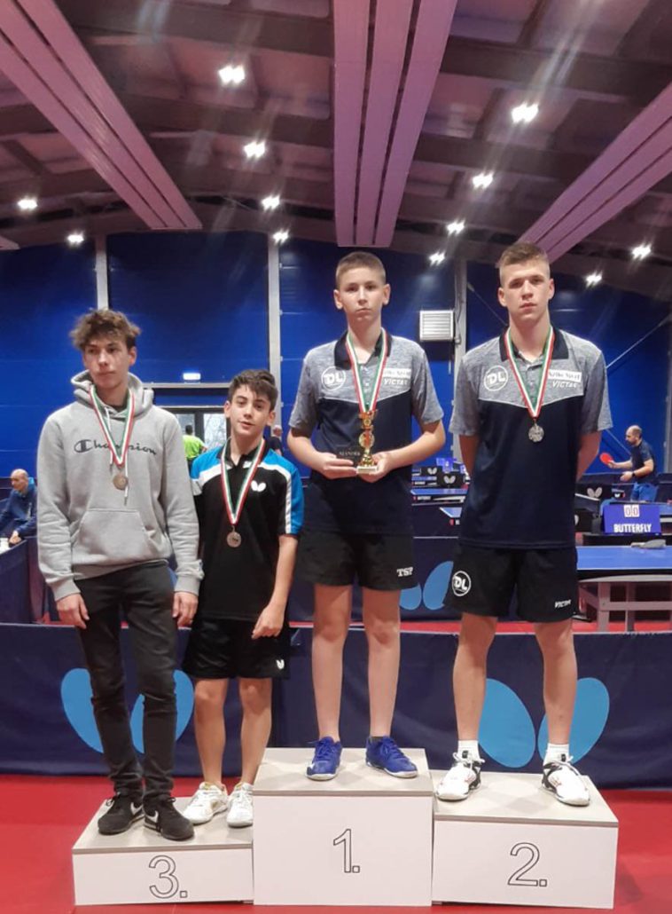 Botos Marcell I. hely, Magyari Milán II. hely