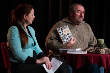 Hegedűs Éva és Tatai László, a szerkesztőbizottság két tagja