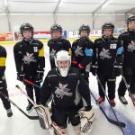 A Szarvasi Jégkorong SE U12-es játékosai Makón