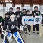 A Szarvasi Jégkorong SE U10-esei a hétvégi békéscsabai tornán