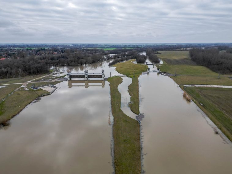 A Hármas-Körös a békésszentandrási duzzasztóműnél