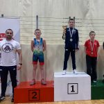 Sükösd Attila (balról) tanítványa, Darvas Krisztián két kategóriában is aranyat nyert, és elhozhatta a legjobb vidéki versenyzőnek járó kupát