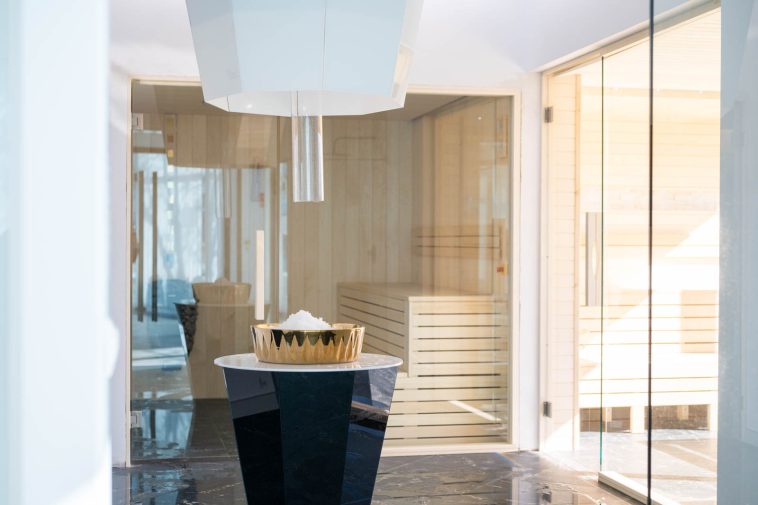 Jégkút teszi teljesebbé a szaunaélményt.