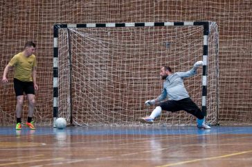 Valastyán Balázs védte a Gold kapuját, csak két gólt tudtak lőni neki a gólgyárosok