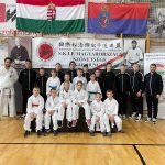 A szarvasi karatecsapat a hétvégi SKI Országos Bajnokságon.