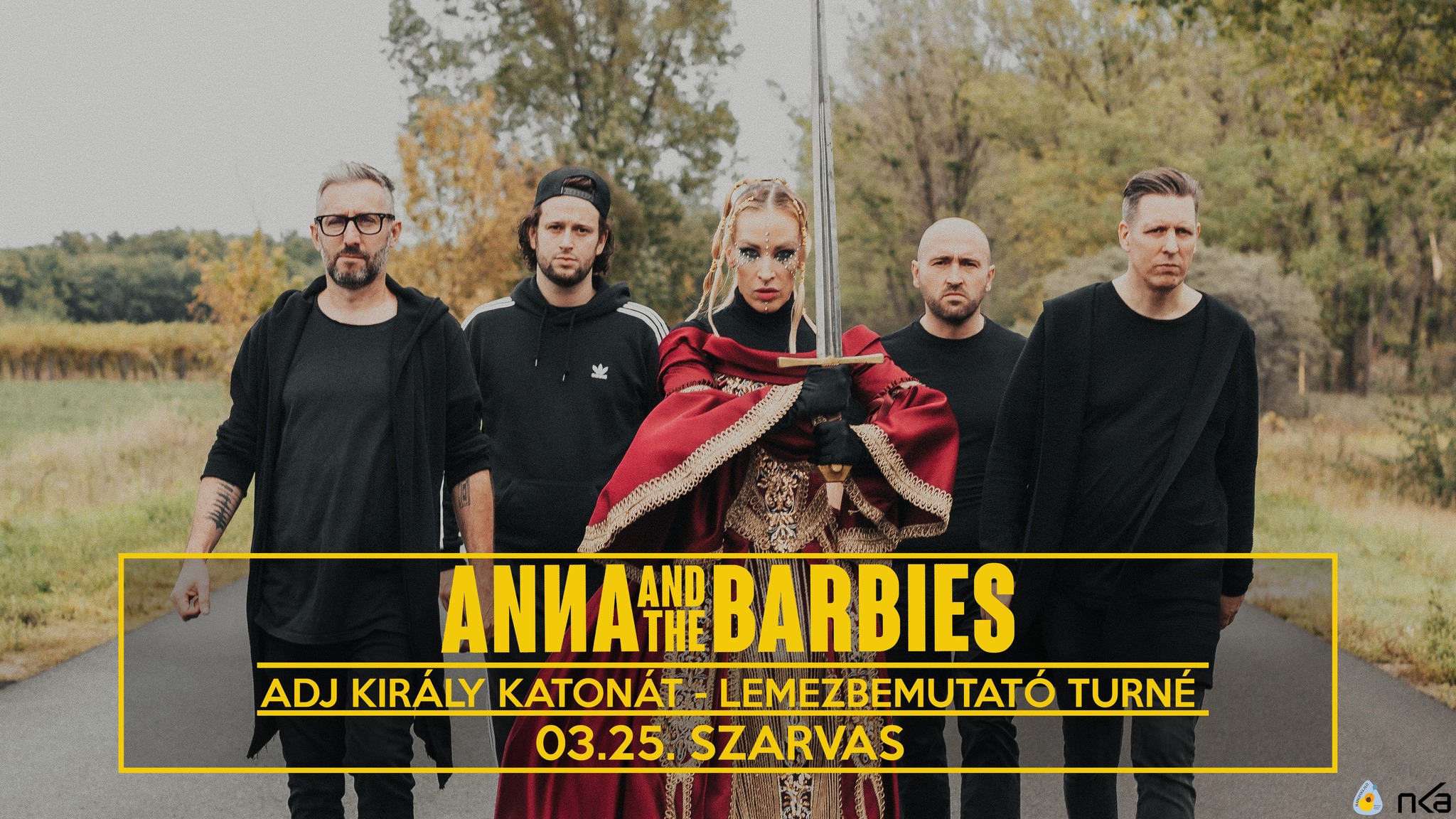 Anna and the Barbies - lemezbemutató turné a Zebrában