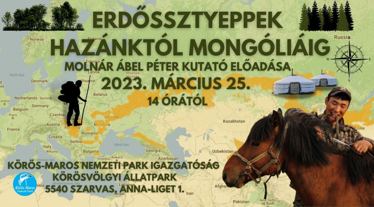Erdőssztyeppek hazánktól Mongóliáig