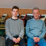 Juhász Gergő és chovánbeli tanára, Iváncsó József.