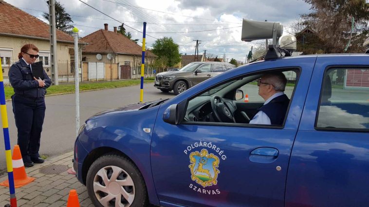 Pljesovszki János a versenyen (Fotó: police.hu)