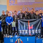 A szarvasi karateküldöttség Szerbiában.