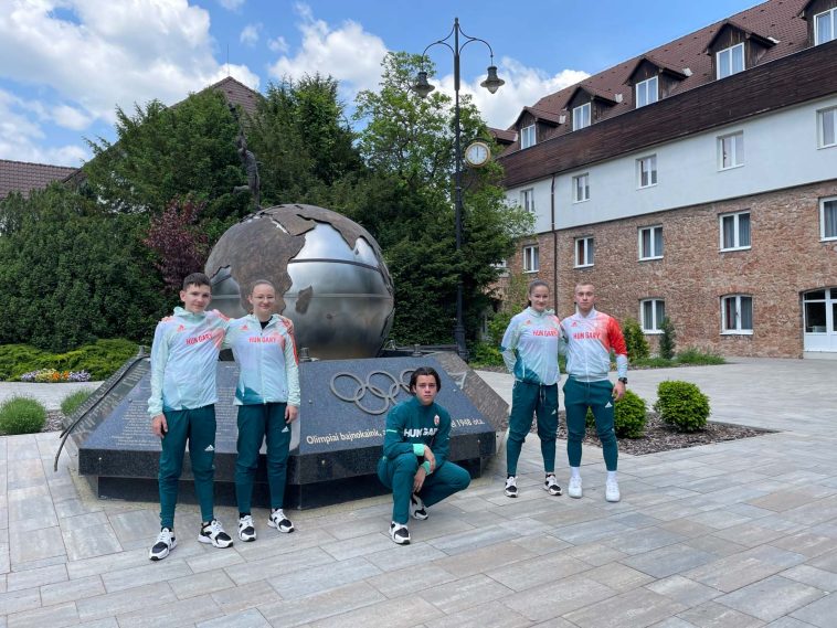 Válogatott karatésaink az olimpiai edzőtáborban