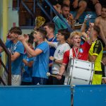 Megérkezett a Szarvasi FC 1905 bajnokságot nyert ünneplő ificsapata megérkezett Galát Pál edzőt éltetni.