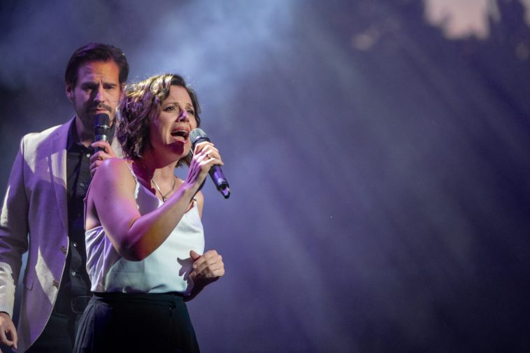 Szinetár Dóra és Kocsis Dénes a "Deja Vu – Érzések" című előadáson 2023. június 29-én.