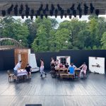 Civilben a Békési betyárok délutáni próbáján.