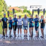 A Kajak-Kenu Klub Szarvas masters versenyzői.