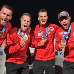 Ezüstöt hozott a Nádas Bence, Csizmadia Kolos, Kuli István, Tótka Sándor alkotta férfi kajak négyes Duisburgból.