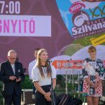 Az olaszországi Bucinét először képviselő – a szarvasi Tímár családból felmenőkkel bíró – Asia Musella magyarul tolmácsolta polgármestere üzenetét.