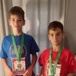 Huszár Ádám és testvére, Máté.