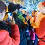 Motoron érkezett a Mikulás Szarvasra.