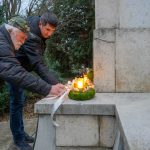 A Donnál elesett hősökre emlékeztek Békésszentandráson 2024. január 12-én.