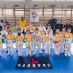 Szarvasi karatésok a pomázi versenyen.