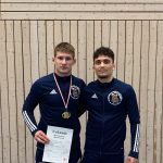 Hajduch Nándor és Tóth Patrik a Németországban rendezett versenyen.