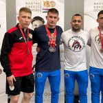 Balázs Gergely, Hajduch Nándor, Sükösd Attila edző és Szpin Mihály.