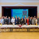 Szentandrások delegációi a 26. Szentandrások találkozóján.