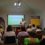 Dr. Lipcsei Imre előadása a szarvasi tanítóképzés történetéről.