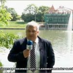 Gajdos Attila független polgármesterjelölt sajtótájékoztatója.