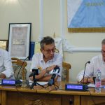 Babák Mihály polgármester sajtótájékoztatót tart a kastélyügyről.