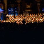 Telt templomos hangversenyt adott a Szentegyházi Gyermekfilharmónia a szarvasi Evangélikus Ótemplomban 2024. december 20-án.