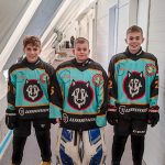 A szarvasi U12-es jégkorongozók: