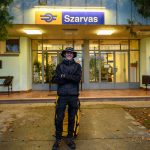 Molnár Ábel a 16:30-as kis pirossal vágott neki a kalandnak 2025. január 21-én.