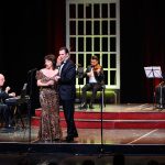 Benedekffy Katalin és Boncsér Gergely operaénekesek a magyar kultúra ünnepén 2025. január 22-én.