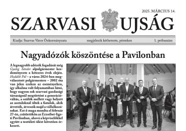 A Szarvasi Ujság 2025. évi első száma.