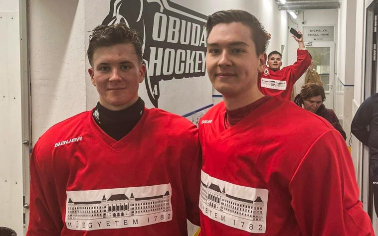 Domján Balázs és Gruner Benedek a BME színeiben lépett pályára.