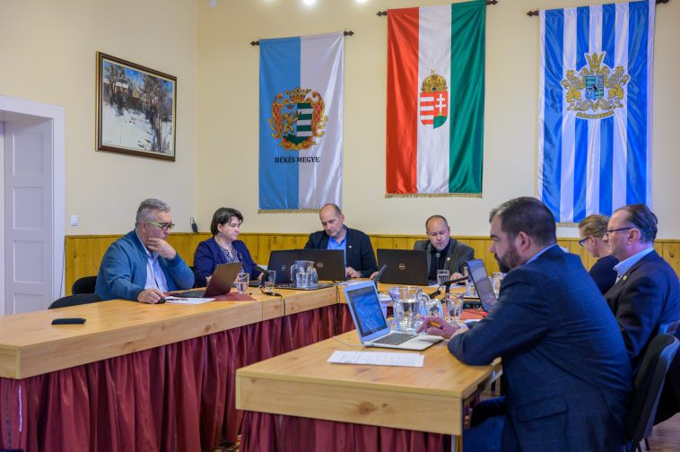 Ülésezik Békésszentandrás Nagyközség Önkormányzata képviselő-testülete 2024. március 31-én.