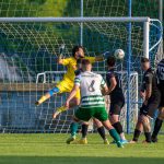 Bány Bence szabadrúgását nem érhette el Köteles Attila.