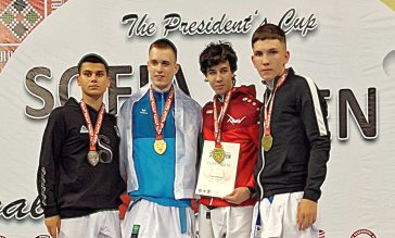 Bronzérmet szerzett Ruzsinszki Balázs (jobbról)