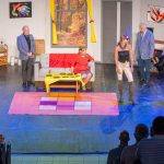 Eric Assous: Férjek a slamasztikában, avagy Ártatlanok? című darabját mutatták be a Szarvasi Vízi Színházban 2025. június 20-án.