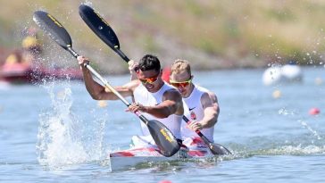 A Kurucz Levente - Opavszky Márk páros harcban az éremért a racicei Eb-n.